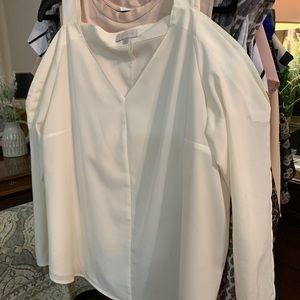 Dressy Cold Shoulder Top